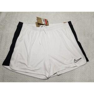 NWT Nike Dri-FIT Academy 23 Knit Soccer Futbol Shorts Women's DX0128 White LARGE